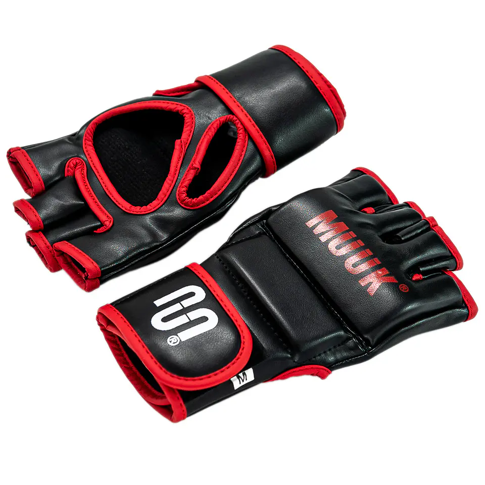 Guantilla Mma Ko Muuk Negro-Rojo 7