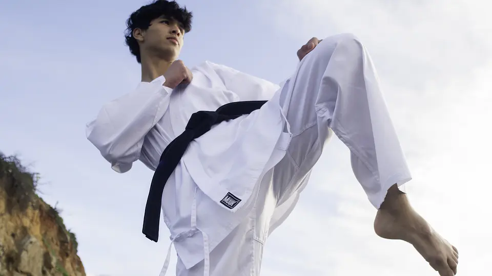 Traje De Karate Muuk Blanco 3