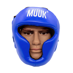 Cabezal De Boxeo Con Pomulo Muuk Azul