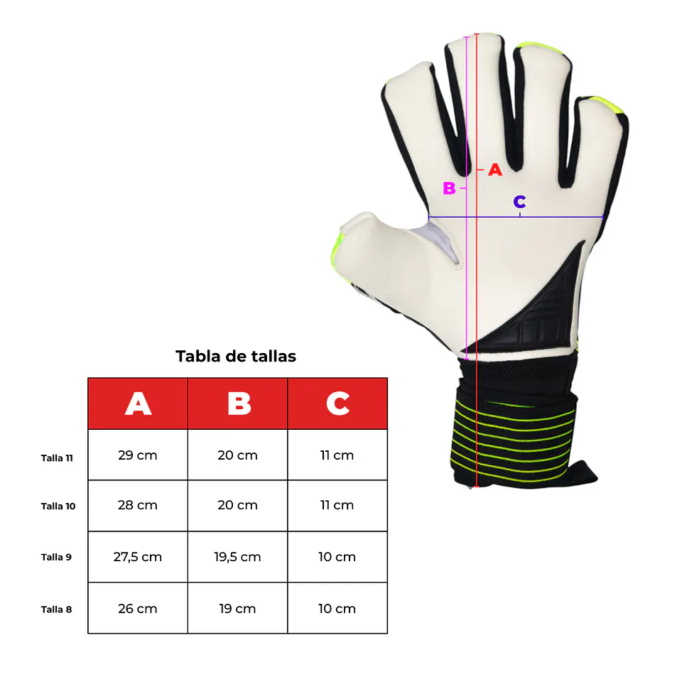 Guante De Arquero Muuk Pro 12
