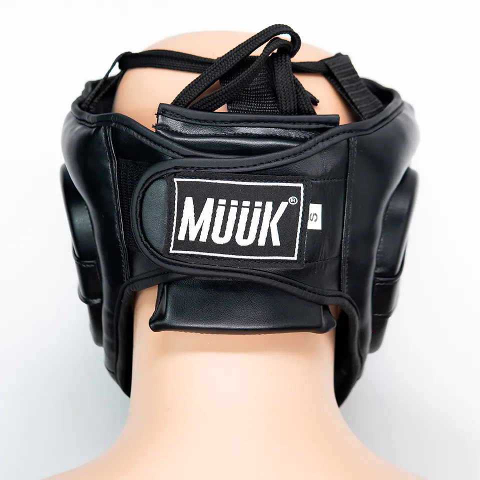 Cabezal De Boxeo Con Pomulo Muuk Negro 7