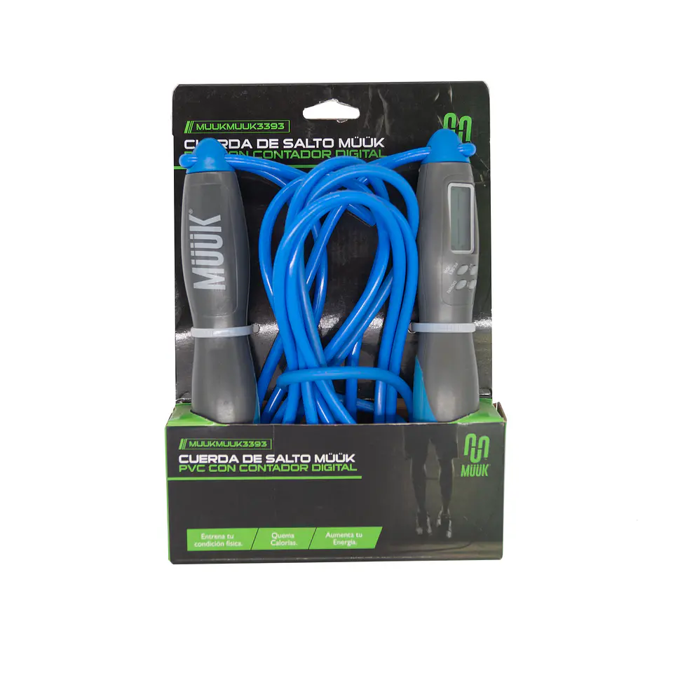 Cuerda De Salto Muuk Pvc Con Contador Digital 4