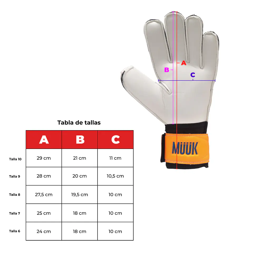 Guante De Arquero Muuk Classic 11