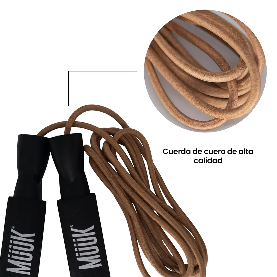 Cuerda De Salto Muuk Cuero 4