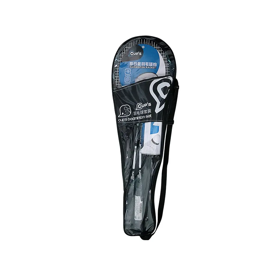 Set De Badminton Cup's 2 Raquetas 3 Plumilla 1
