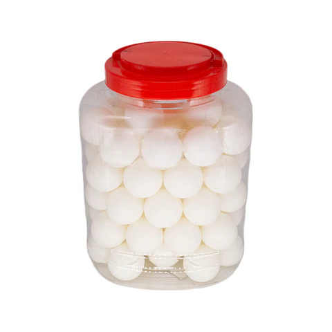 Gruesa de Ping Pong Welstar 60 Unidades Blanco