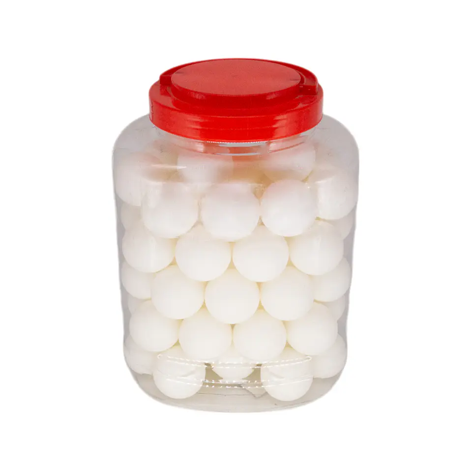 Set 60 Pelotas Ping Pong Welstar Blancas 1
