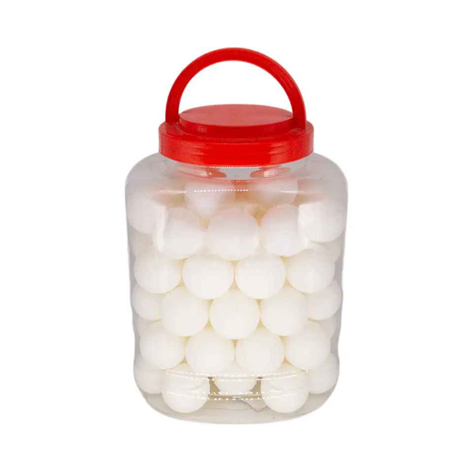 Set 60 Pelotas Ping Pong Welstar Blancas 2