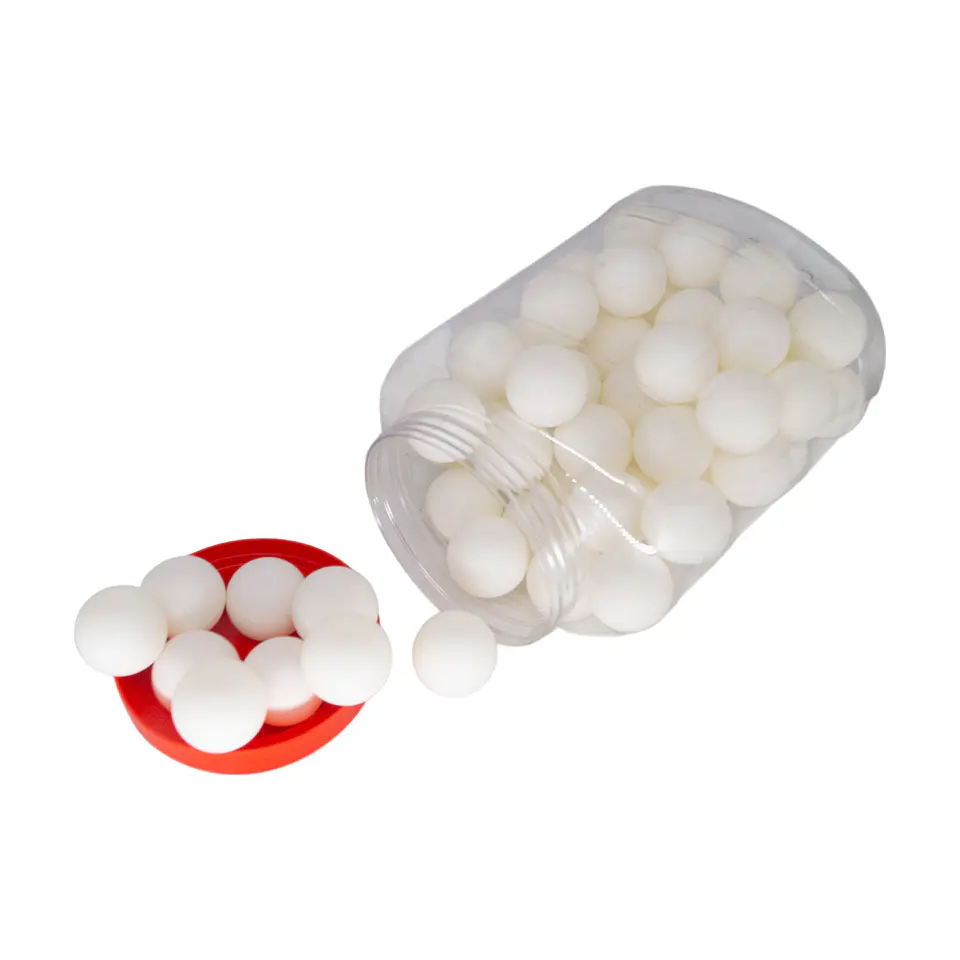 Set 60 Pelotas Ping Pong Welstar Blancas 6