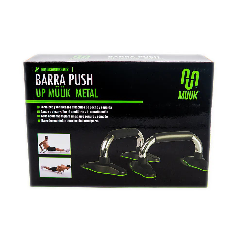 Barra Push Up Muuk Metal 6