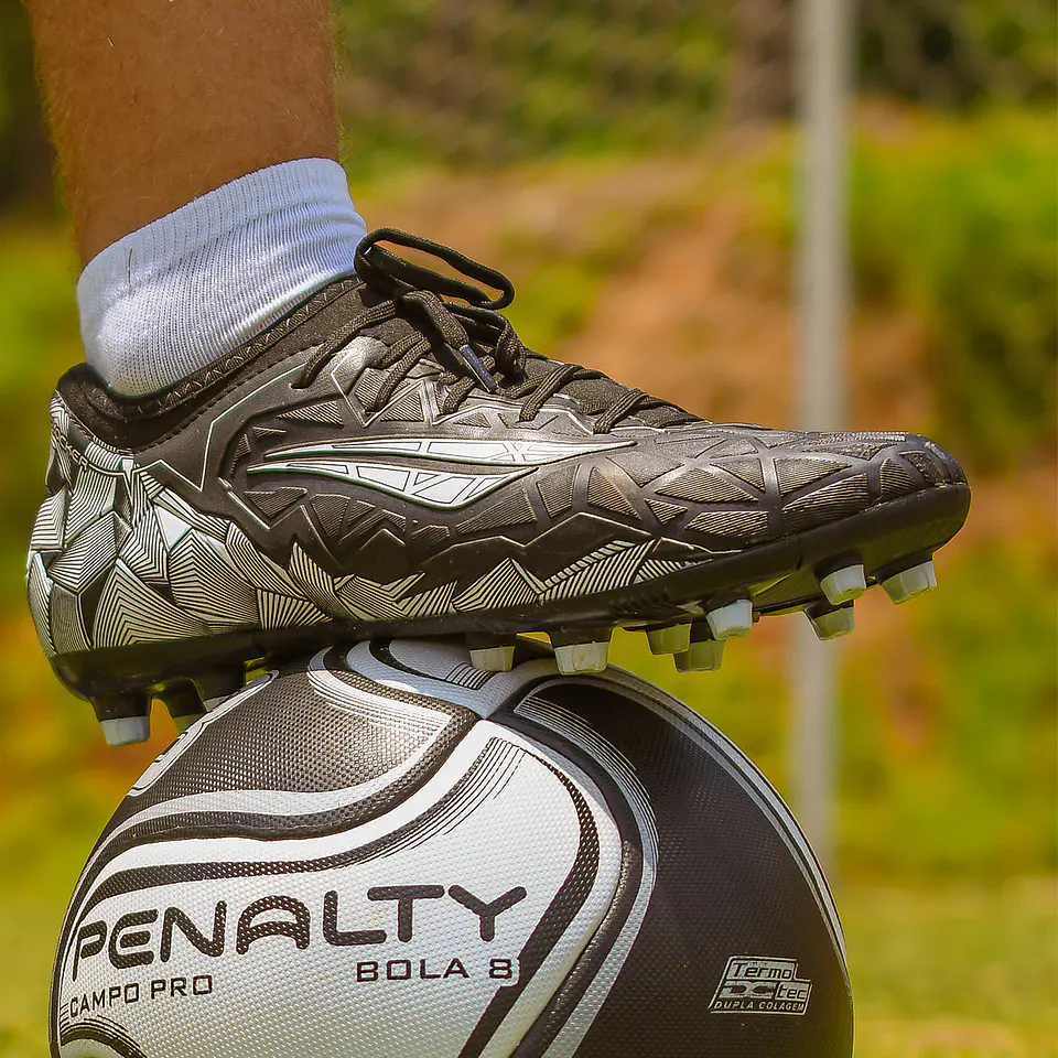 Zapato de Futbol Penalty Rx Locker Xxi Negro/Blanco 4