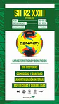Balón de Futbolito Penalty S11 R2 XXIII Blanco - Miniatura 7