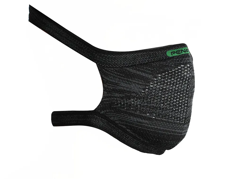 Mascarilla Deportiva Penalty Block Pro Negro Gris 1