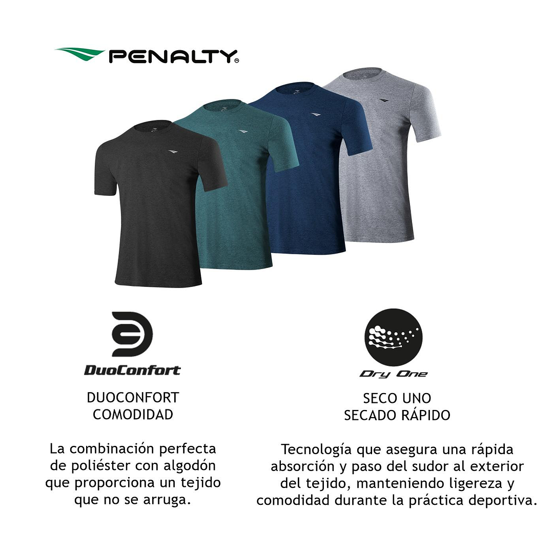 Polera Penalty Duo Gris 2