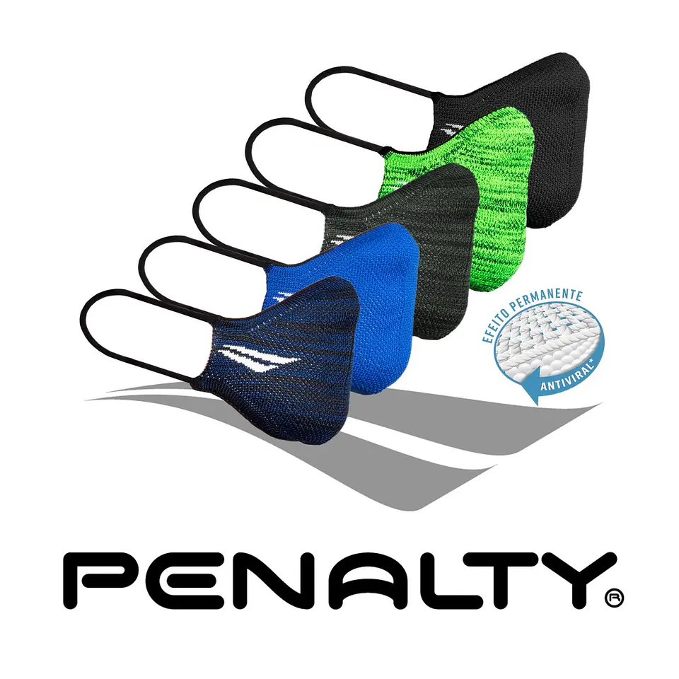 Mascarilla Deportiva Penalty Block Traino Verde Oscuro 2