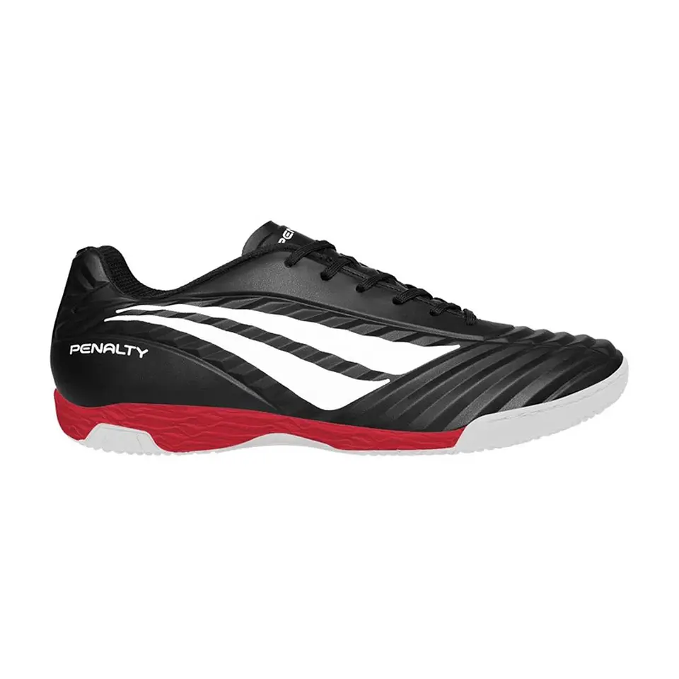 Zapato de Futsal Penalty Brasil 70 Neo Negro/Rojo 1