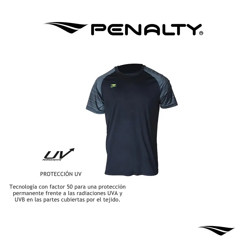 Polera Penalty Digital UV IX Negro 8
