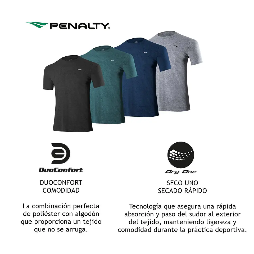 Polera Penalty Duo Azul 6