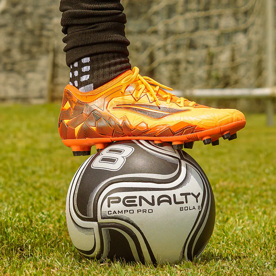 Zapato de Futbol Penalty Rx Locker Xxi Naranjo/Negro 3