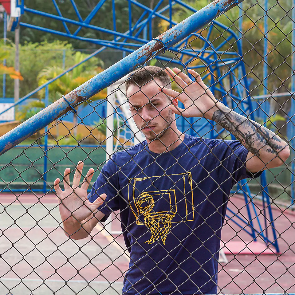 Polera Penalty Basket Azul Oscuro 2