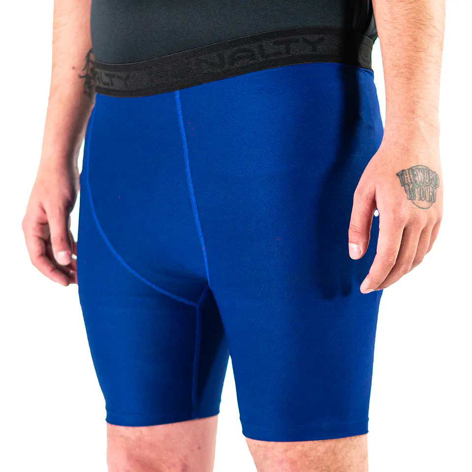 Calza Corta Penalty Skin 183 C/Bolsillo Azul Rey  8