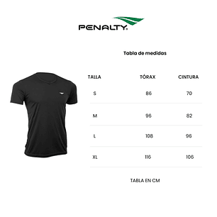 Polera Penalty 711 Negro