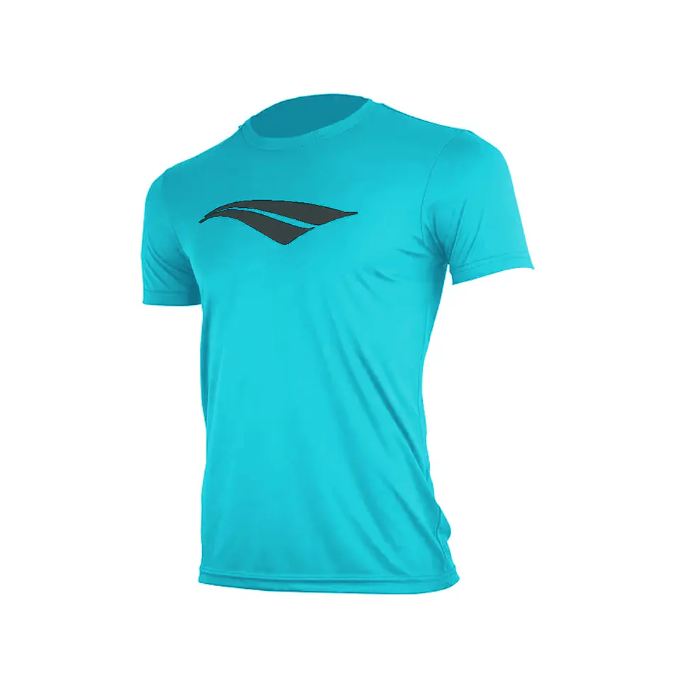 Polera Penalty Logomania Turquesa  1