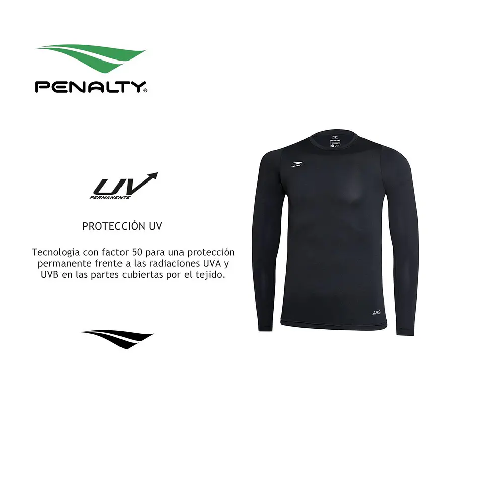 Primera Capa Skin Térmica Penalty ML 075 Negro 9