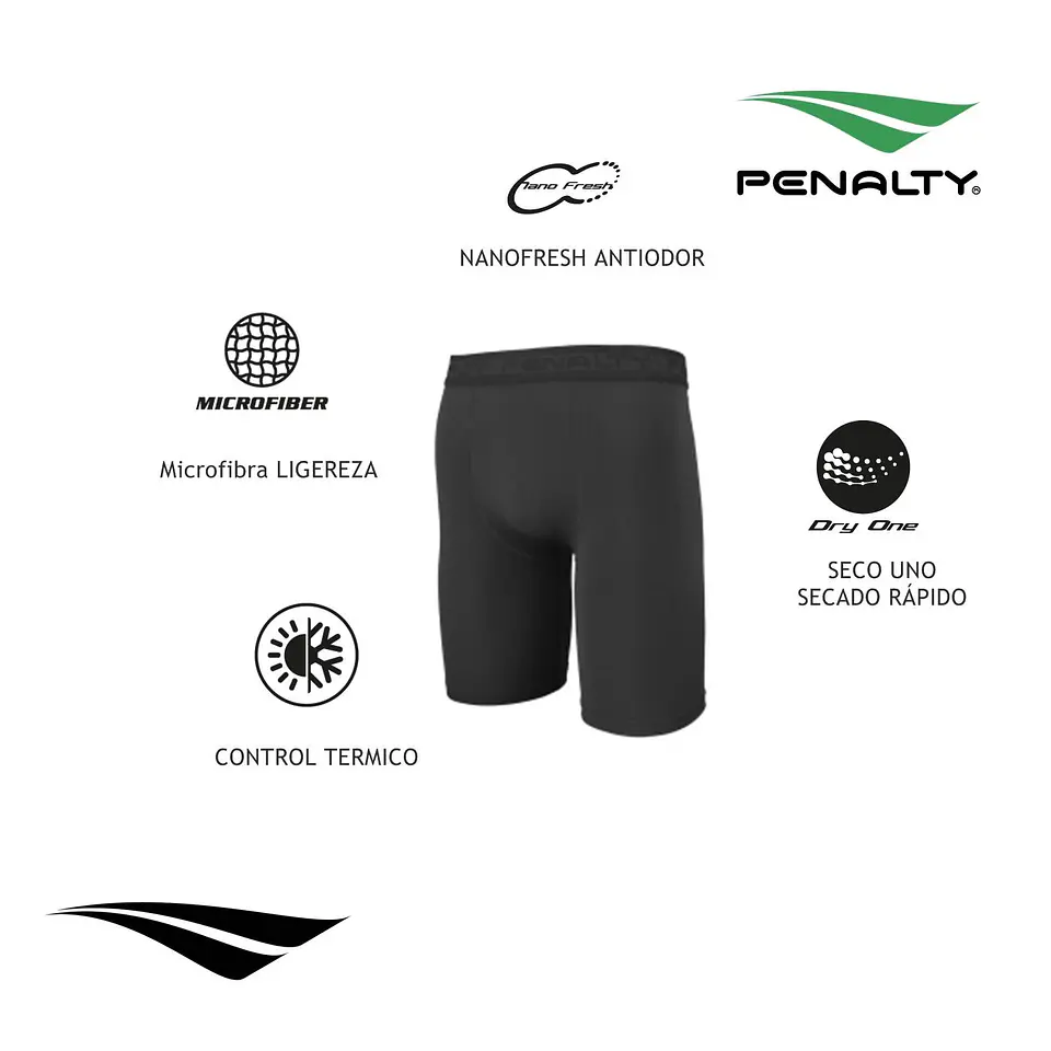 Bermuda Penalty Térmica Flat Blanco 5