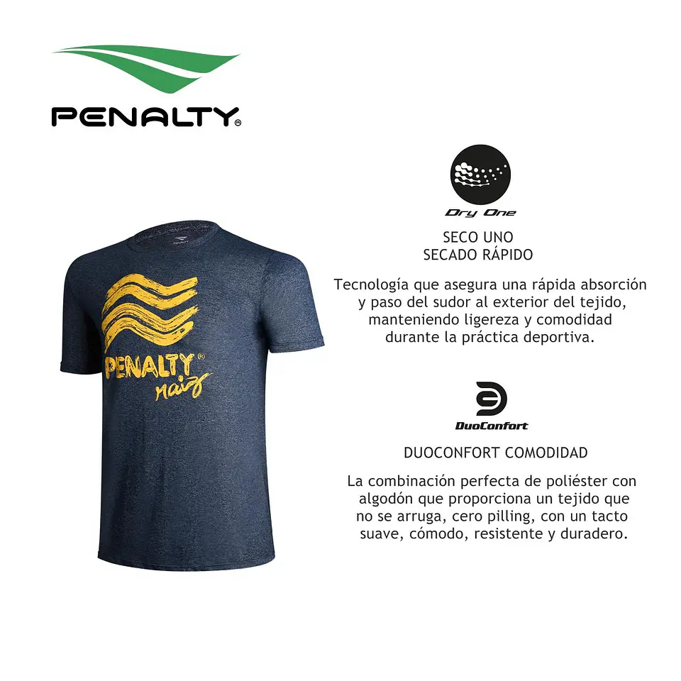 Camiseta Penalty Raiz Brush Azul 8