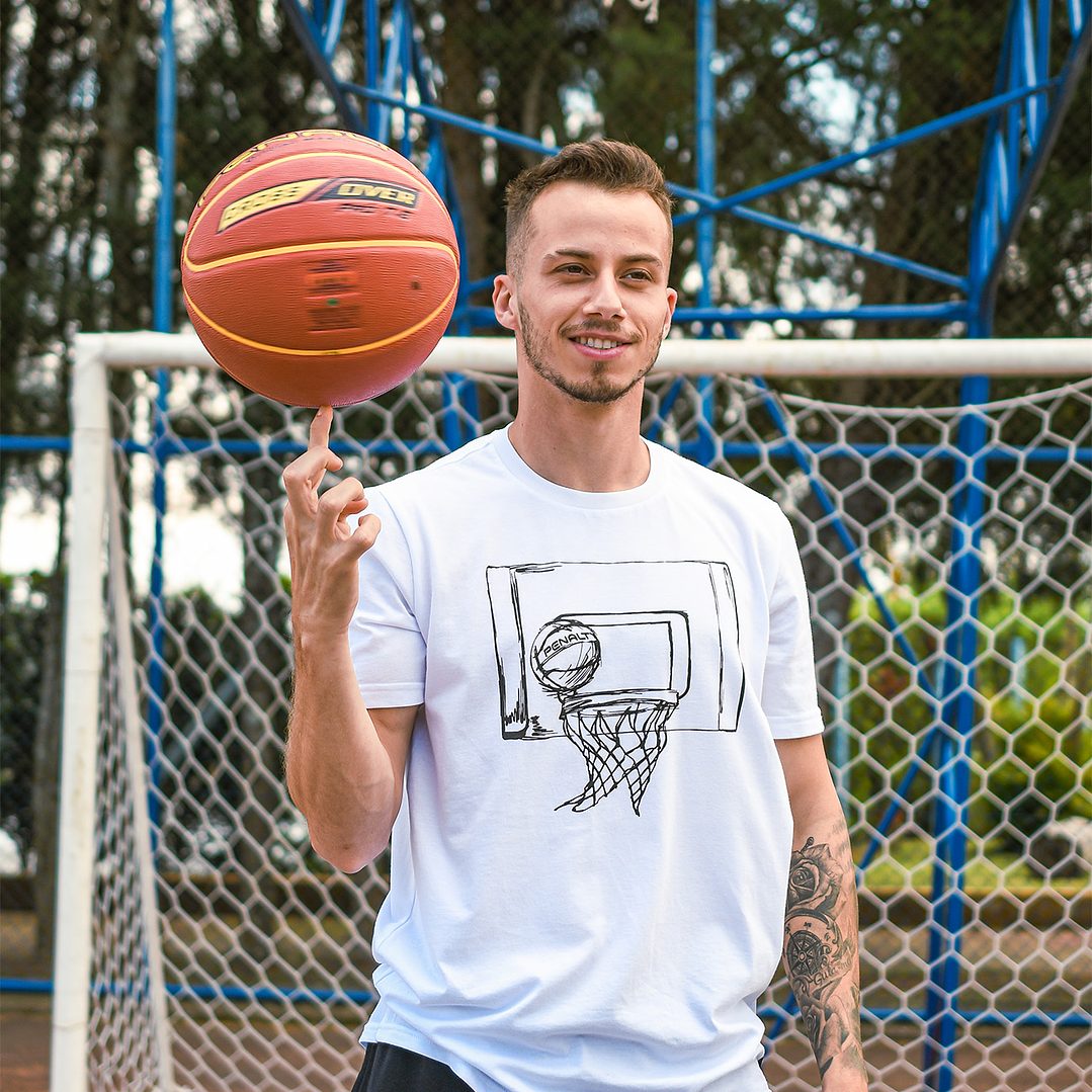 Polera Penalty Basket Blanco 3