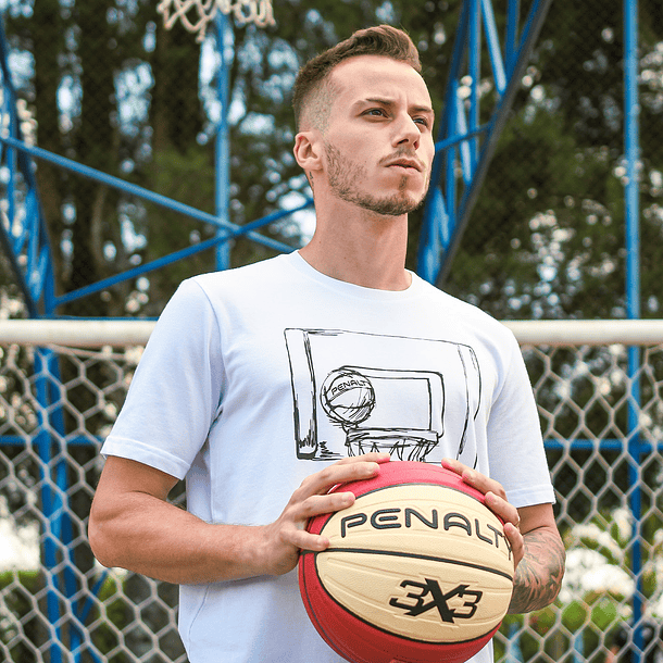 Polera Penalty Basket Blanco 4