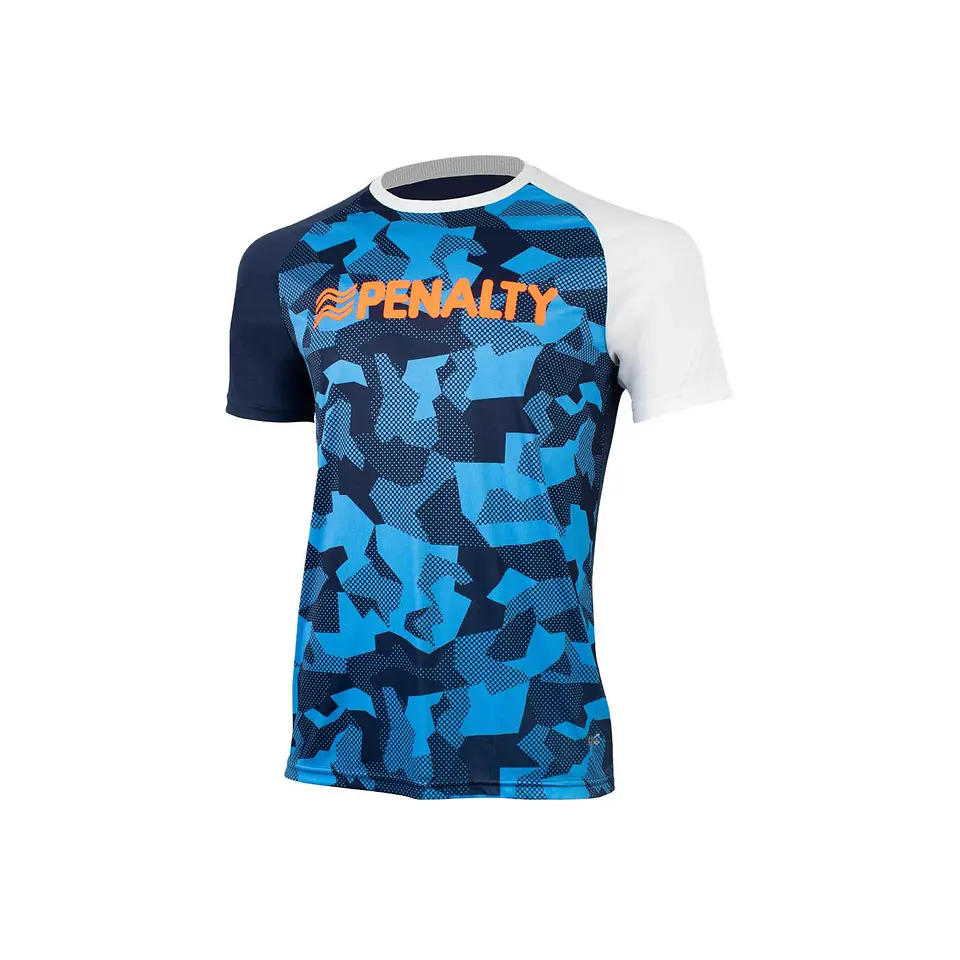 Polera Penalty Camuflaje Azul Oscuro Azul 1