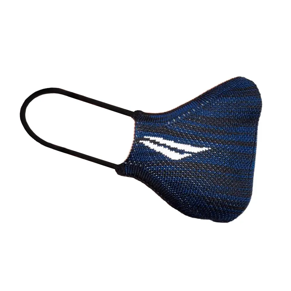 Mascarilla Deportiva Penalty Block Traino Negro Azul 1