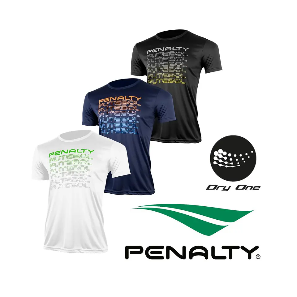 Polera Penalty Futbol Azul Oscuro 6