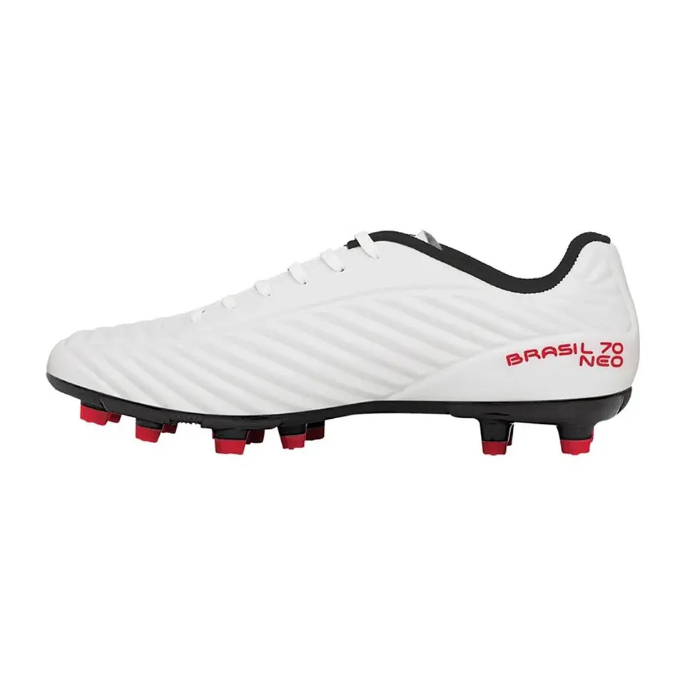 Zapato de Futbol Penalty Brasil 70 Neo Blanco/Rojo 2