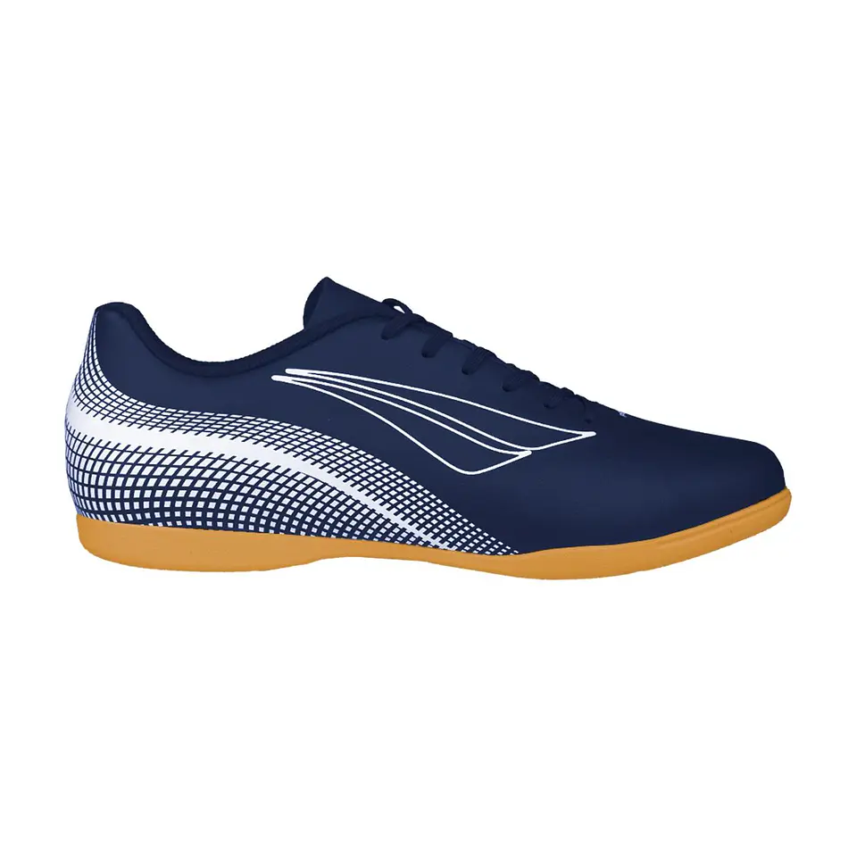 Zapato De Futsal Penalty Bravo XXI Azul Oscuro/Blanco 1