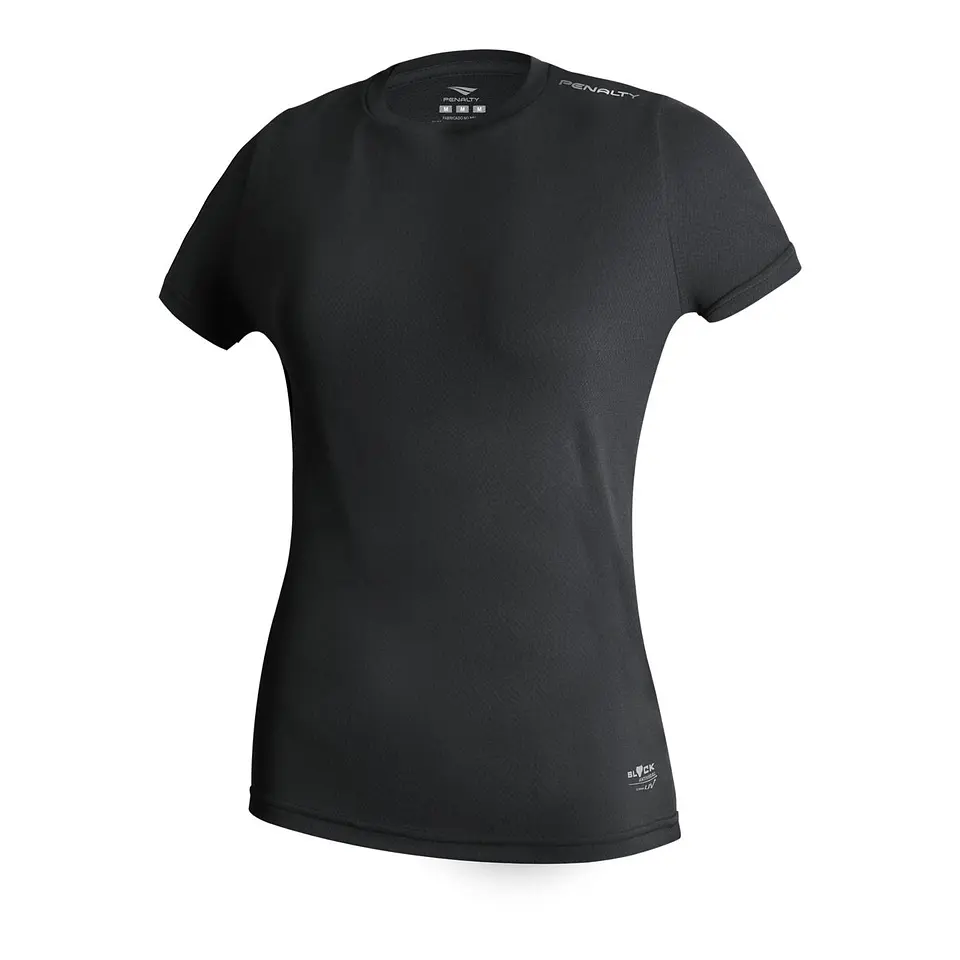 Polera Block Femenina Negro 1