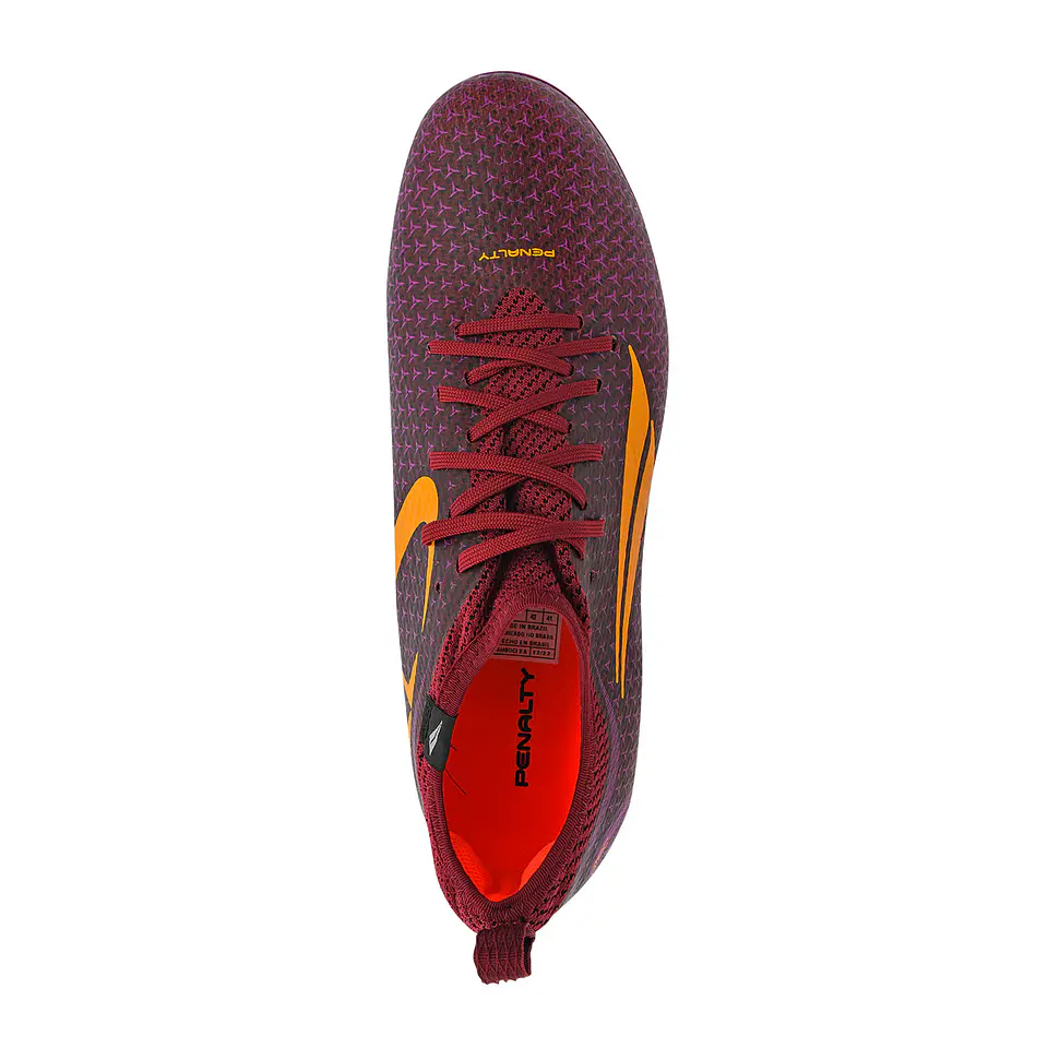 Zapato de Fútbol Penalty Garra S11 Locker Ecoknit XXI Burdeo 3