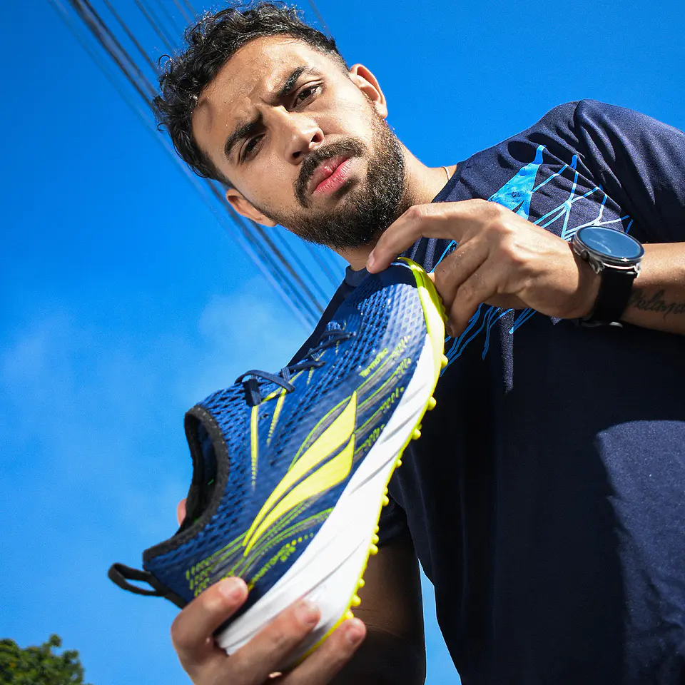 Zapato de Futbolito Penalty Se7e Pro Ecoknit Y-2 Azul 8