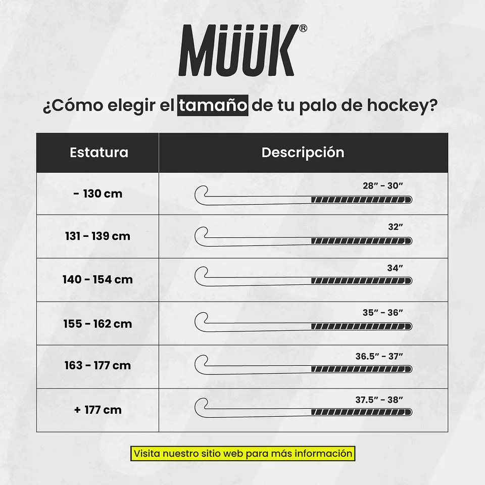 Palo de Hockey Cesped Muuk Osorno 8