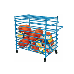 Carro Porta Balon Tipo Jaula 100x75x75 cm