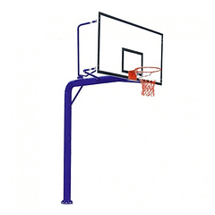 Torre de Basketball Oficial Empotrado Tablero Melamina 15mm 