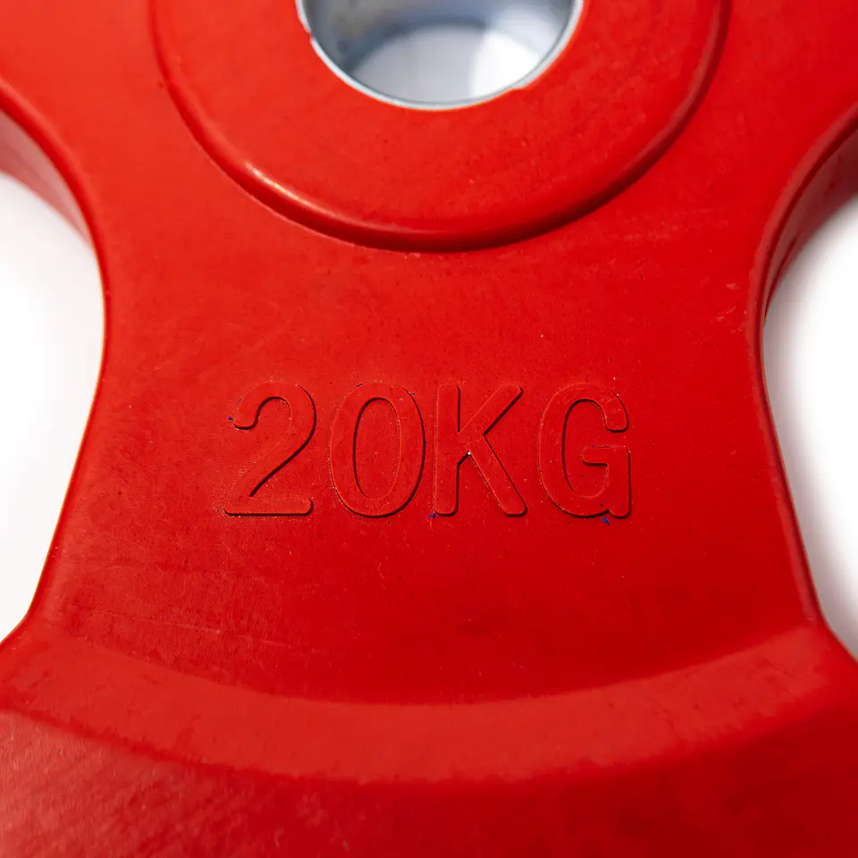 Disco Olimpico Con Aza Muuk 20 Kg 5