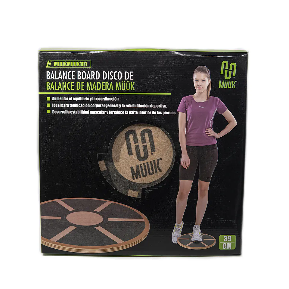 Disco De Balance Muuk De Madera 3