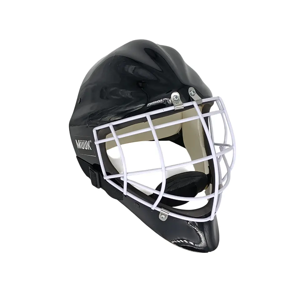 Set Traje de Arquero Hockey Césped + Casco & Bolso Junior Muuk 3