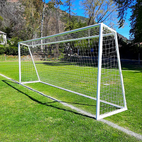 Arco de Futbol 7.32x2.44 mt Tubo 4'' 3 mm Fijo
