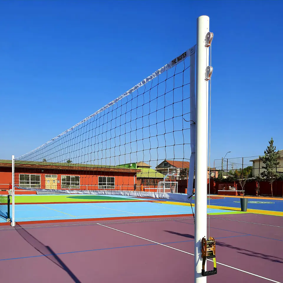 Parante de Volleyball-Tenis Fijo 3´x 2 mm con Botas 2