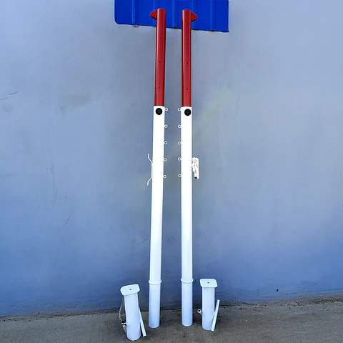 Parante de Volleyball-Tenis Fijo 3´x3 mm con Botas