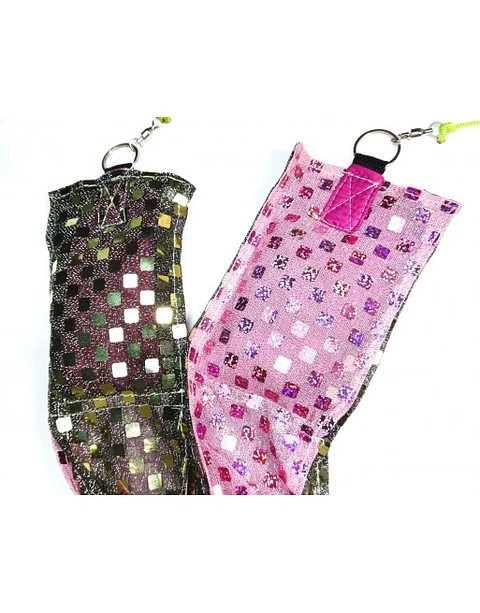 Pajaritos de Malabarismo Tela Multicolor Lentejuelas